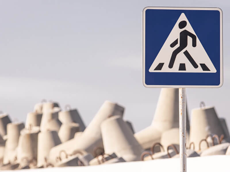 Знак Пешеходный переход